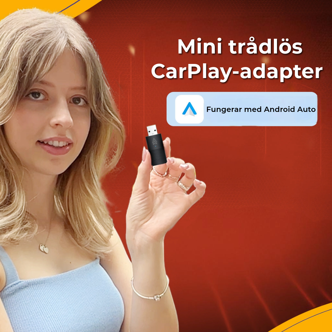 Mini trådlös CarPlay-adapter