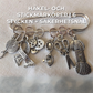 Hake- och stickmarkörer | 6 stycken + säkerhetsnål