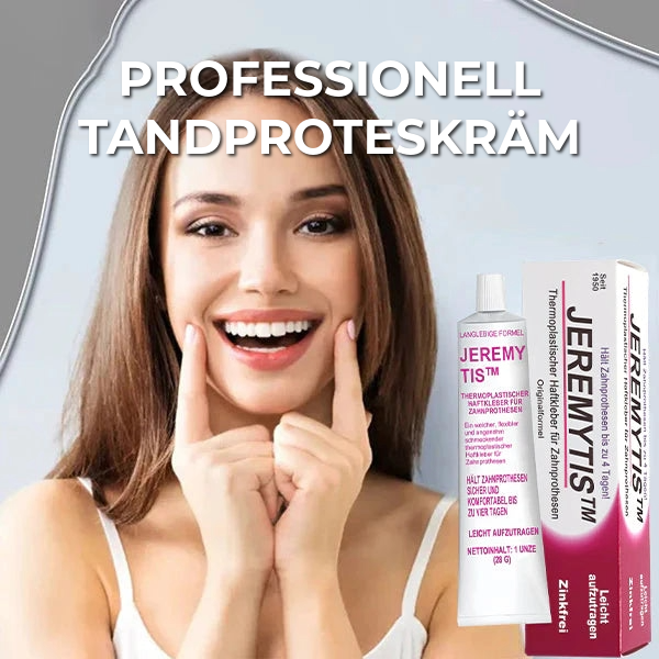 Professionell tandproteskräm