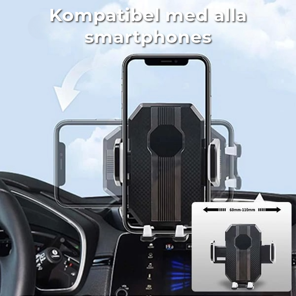 Mobilhållare med stark sugkopp