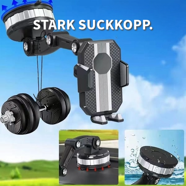 Mobilhållare med stark sugkopp