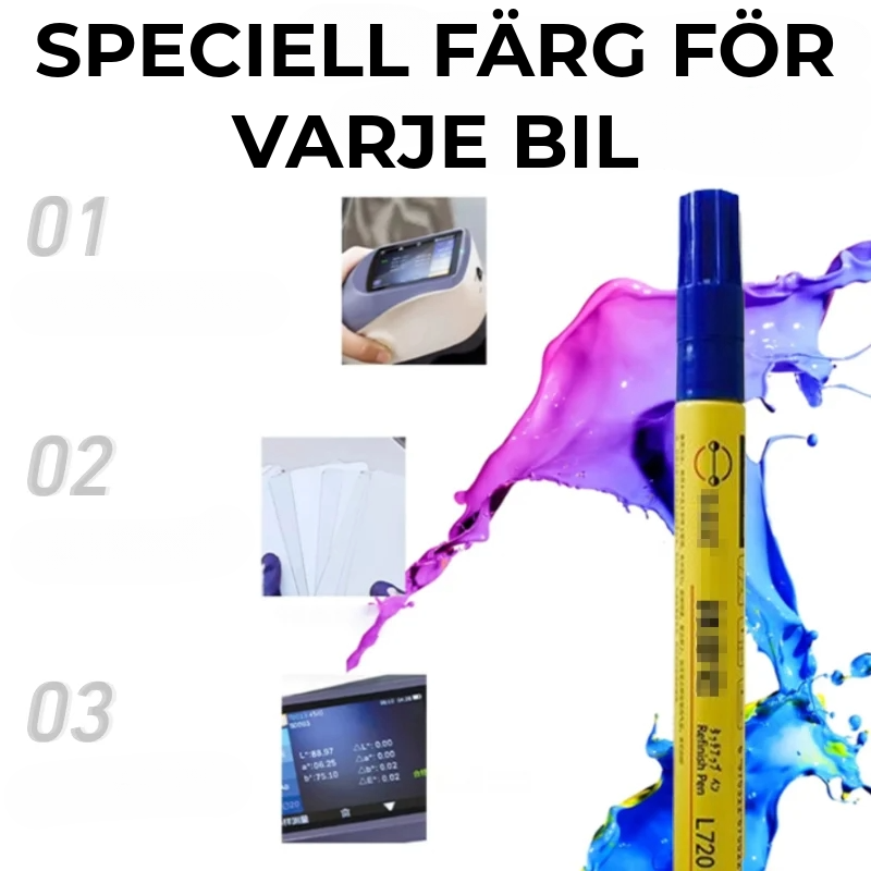 Reparationspenna för billack