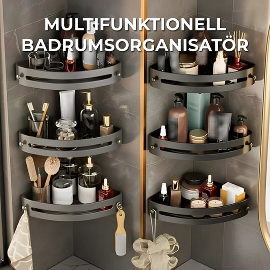 Multifunktionell badrumsorganisatör