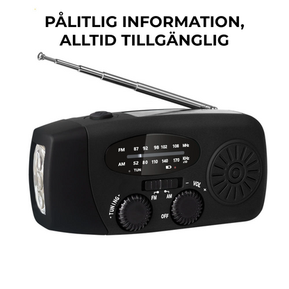 Multifunktionell Nödradio