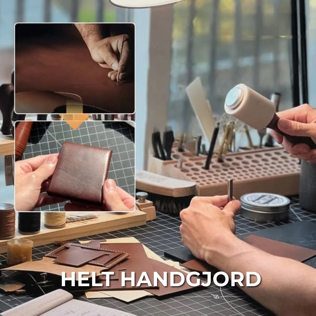 Lyxig kompakt plånbok