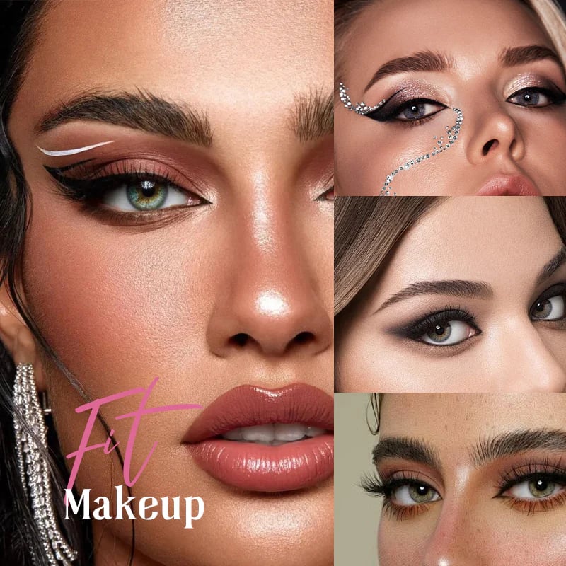 Ögonskugga och Fransar Makeupklistermärken