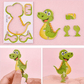 Tecknat pussel i 3D | 25 Pussel