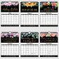Rolig kalender för 2025