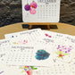 Planteringsbar Kalender 2025