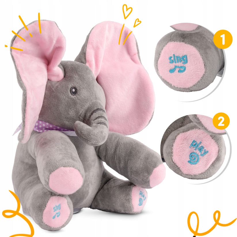 Tittut-spel med Elefant