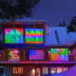 Häftig LED-gardin